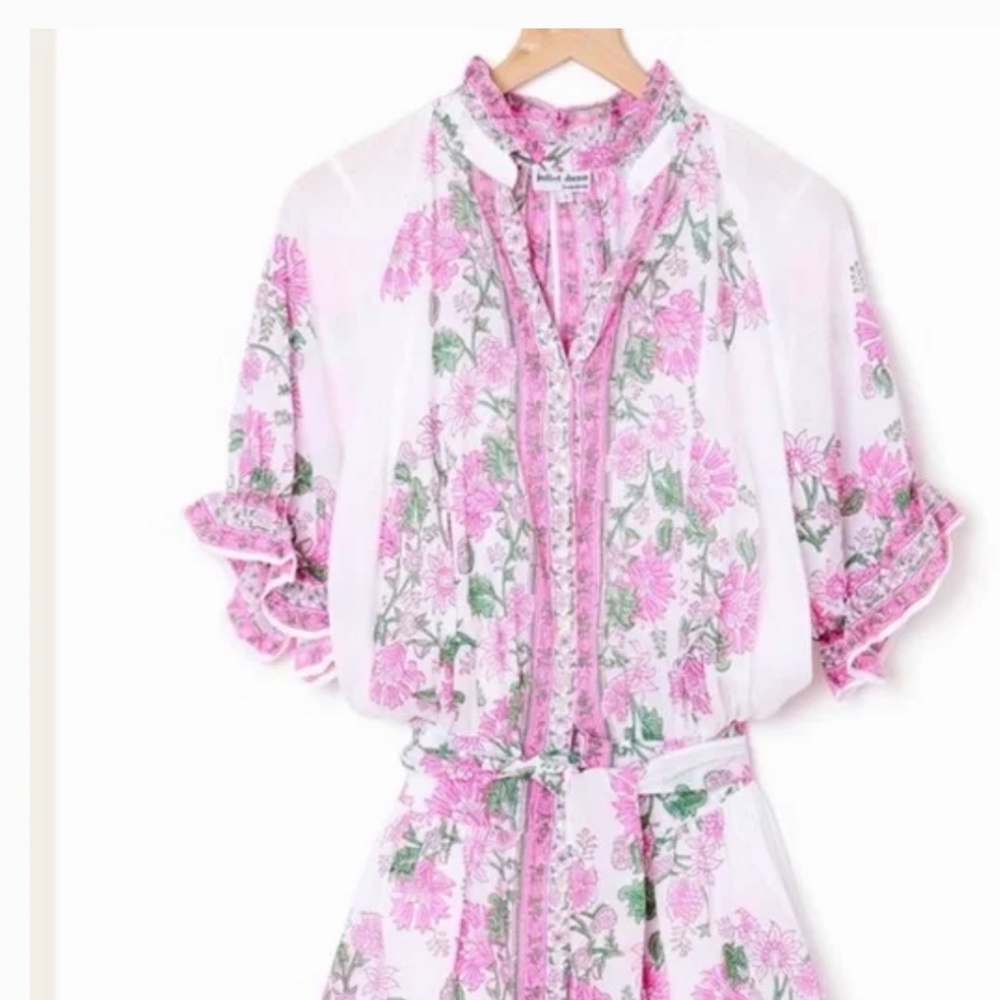 Juliet Dunn London Blouson Mini Dress size 1 Revolve Sold Out Rare